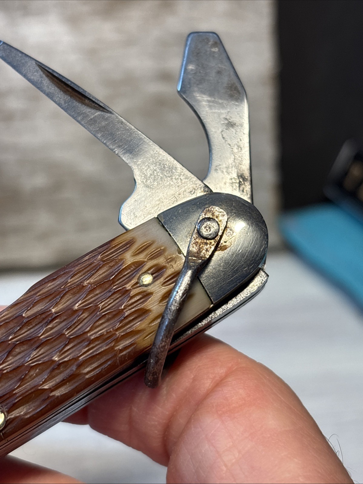 Vintage Boy Scout Ulster USA Pocket Knife Beautiful Clean Very Nice