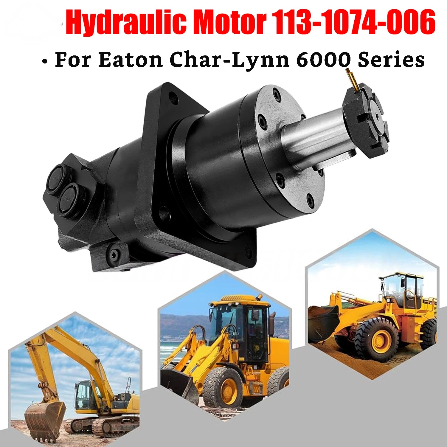 Hydraulic Motor Fit For Eaton Char Lynn 6000 series 113-1074-006 113-1074 NEW