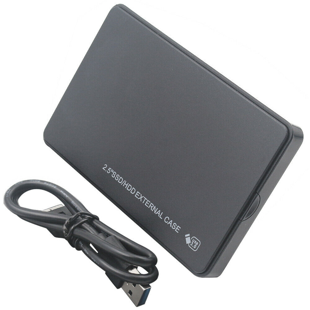 2.5" SATA USB 3.0 Hard Drive Disk HDD SSD Enclosure External Laptop Case