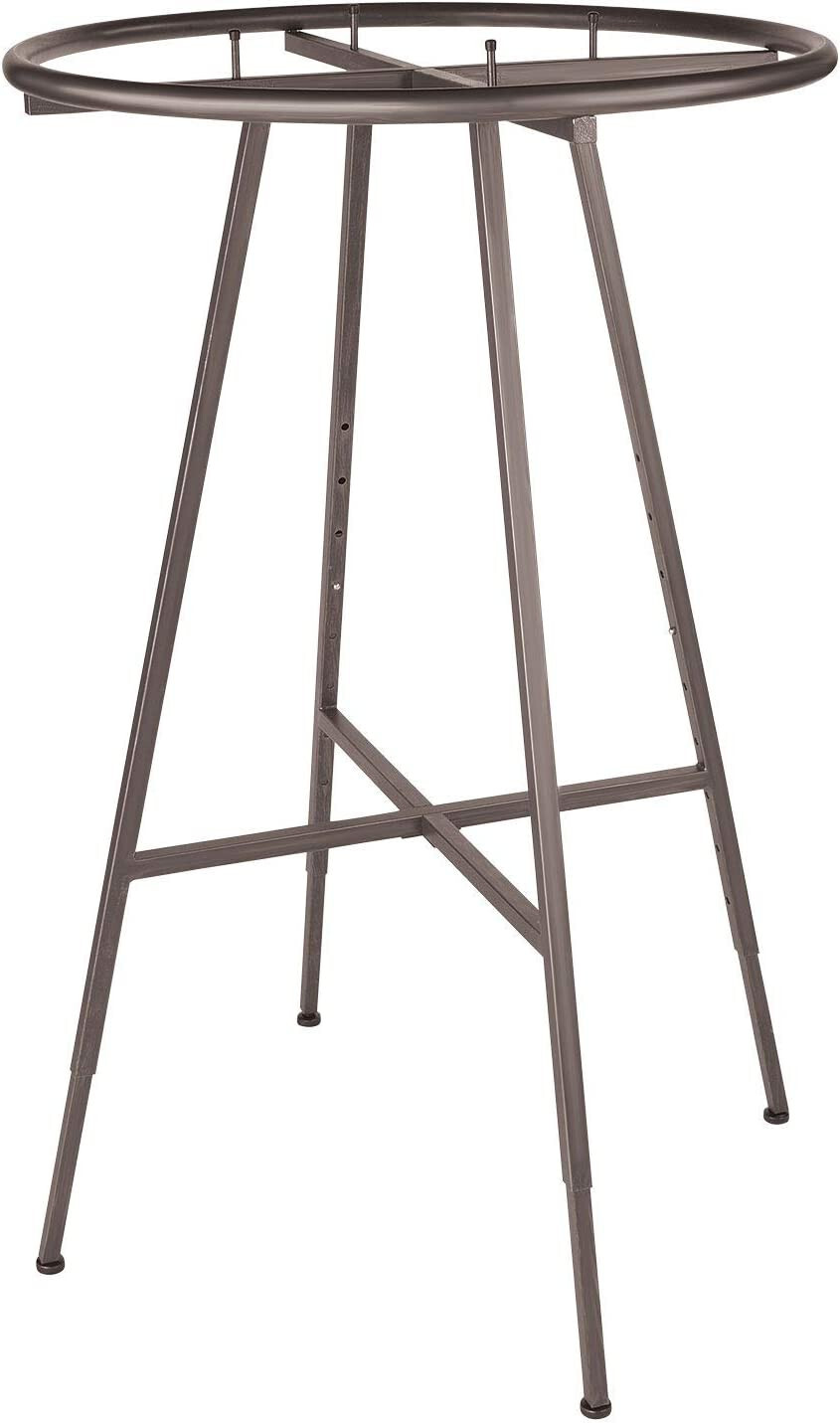 Round Clothing Rack Clothes Garment Retail Store Raw Steel