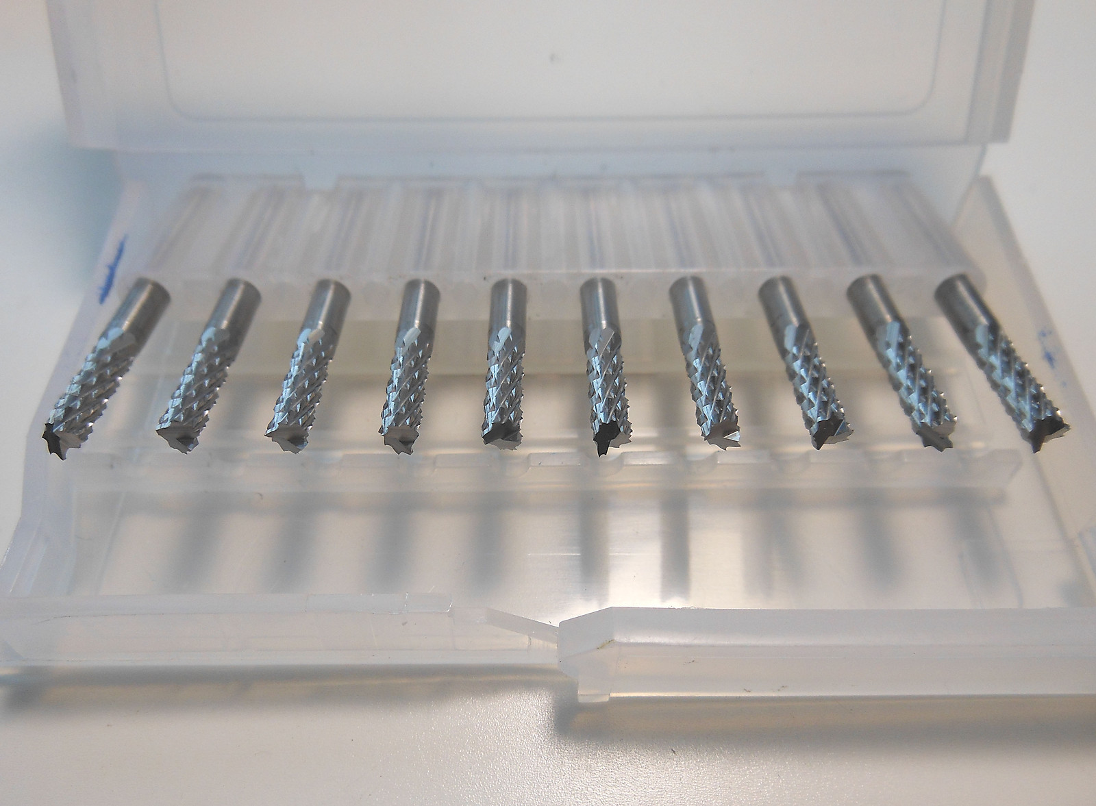 0.5~3.175mm Carbide End Mill Engraving Bits CNC PCB Machinery 1/8" shank