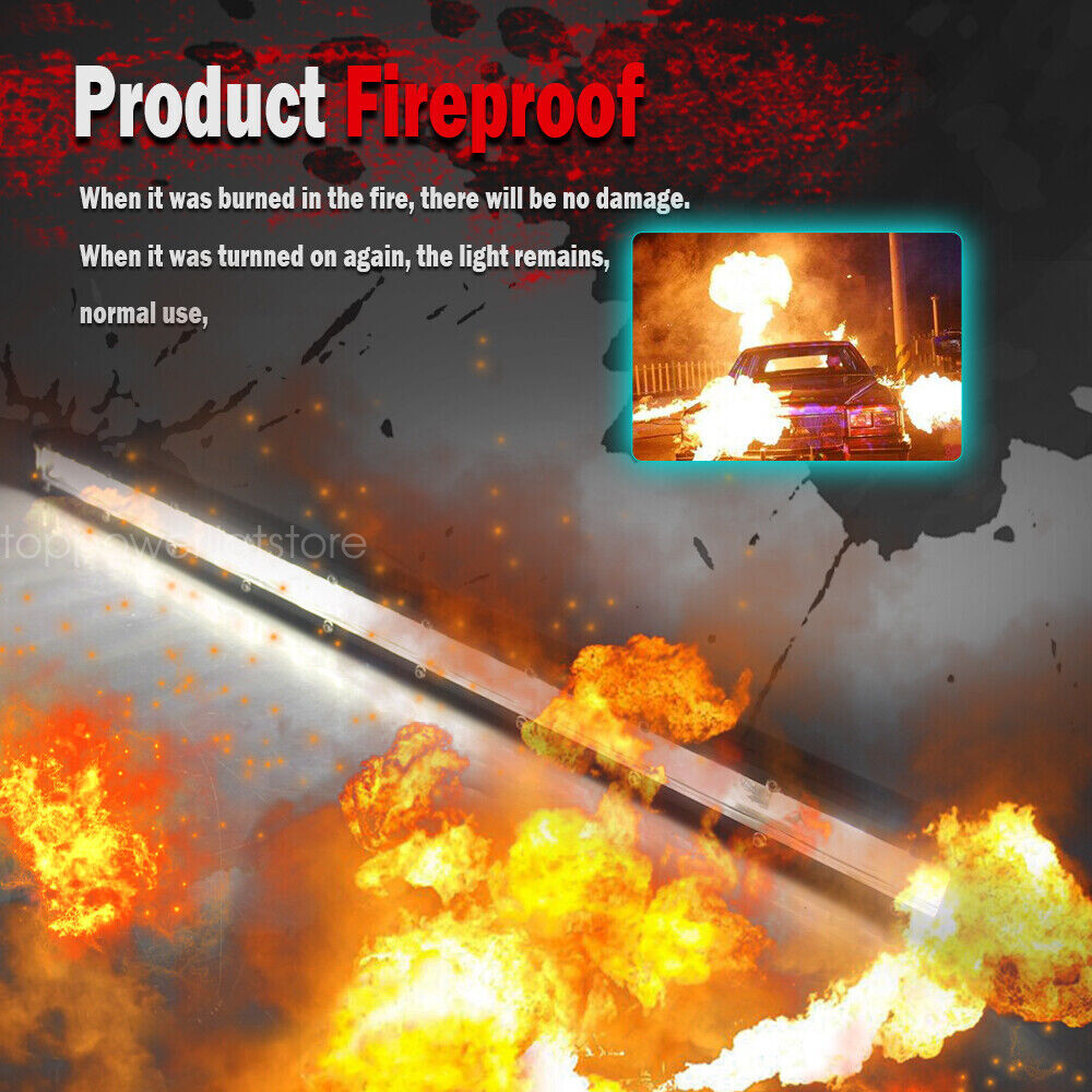 For 17-25 Can-Am Maverick X3 Roof 6D Slim 50"+7" LED Light Bar+4" Pods+Wire Kit