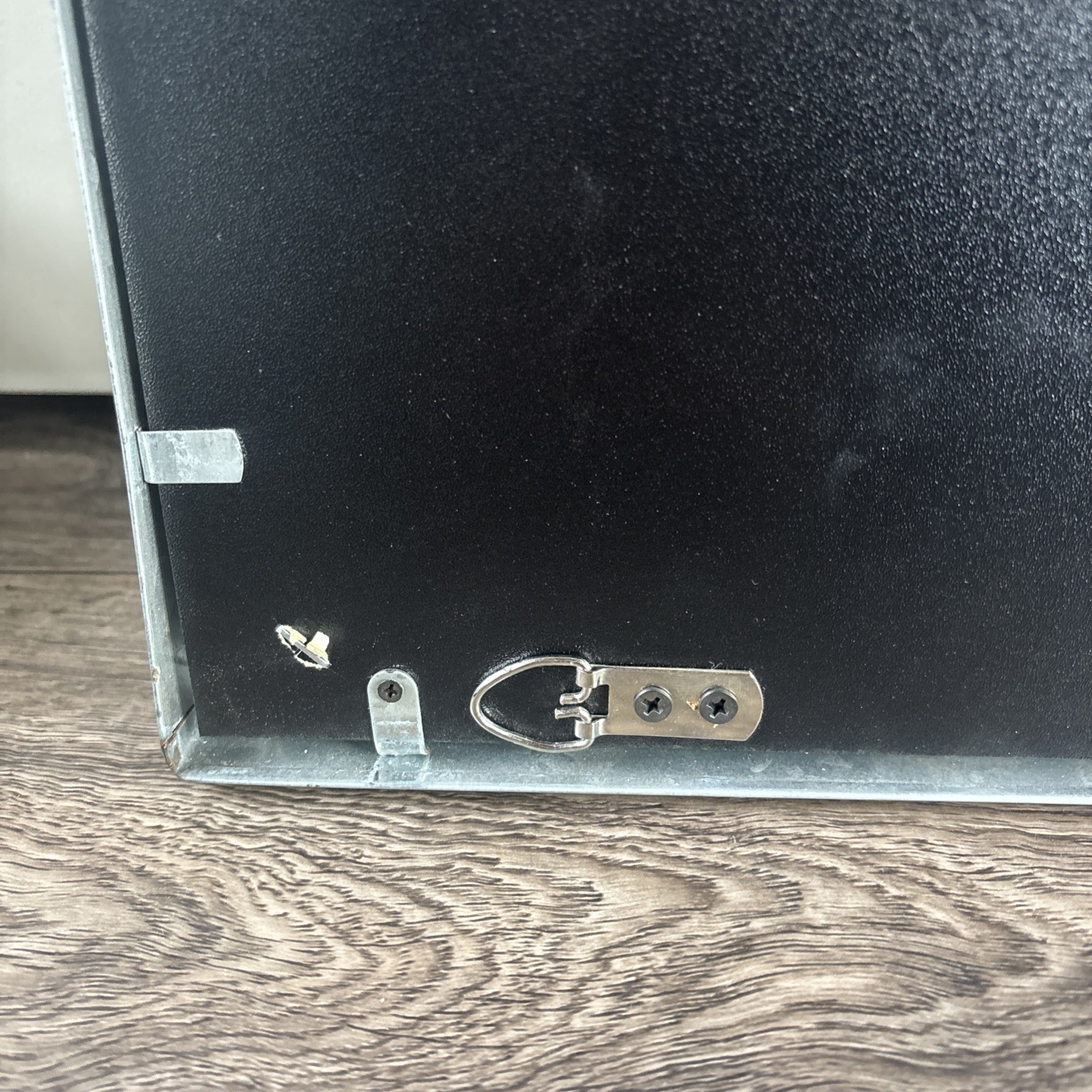 Rectangular Chalk Board with Galvanized Metal Frame,13x23in Blank And Silver