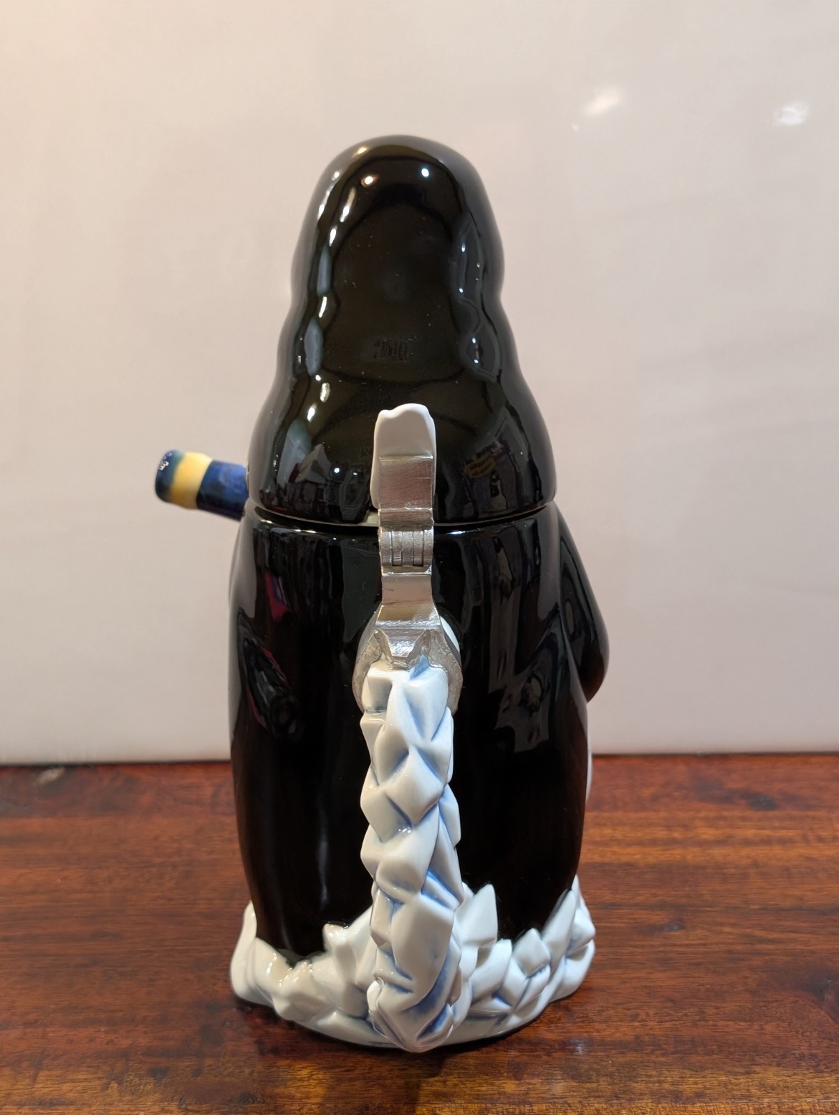 Anheuser-Busch BUD ICE PENGUIN STEIN Ceramic Hand Numbered CS315 Albert Stahl