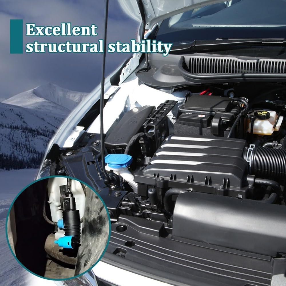 Windshield Washer Fluid Pump Replacement, with...