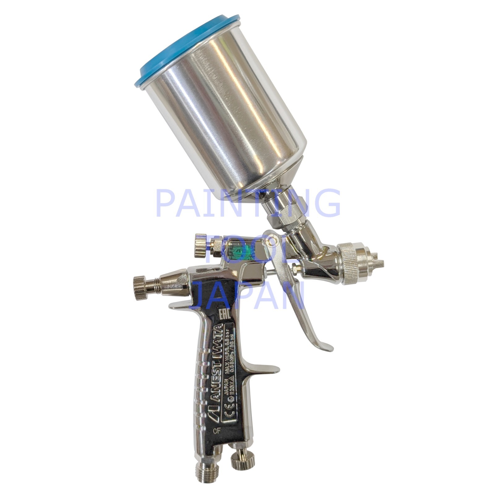 ANEST IWATA LPH-80-082G 0.8mm E2 HVLP Spray Gun with PCG-2D-1 150ml LPH80 82G