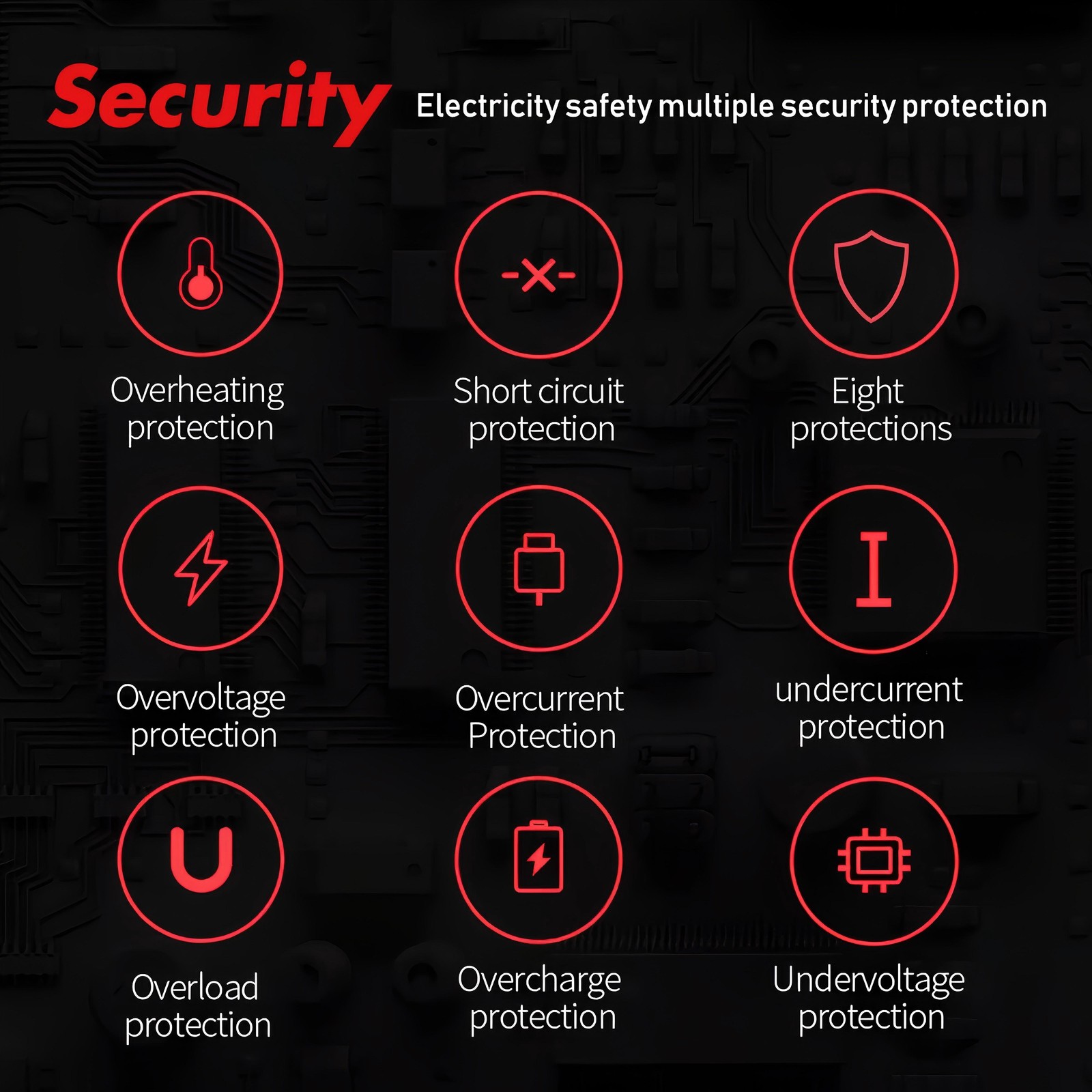 Car Power Inverter 5000W DC 12V To AC 110V Pure Sine Wave Solar Converter 4 USB