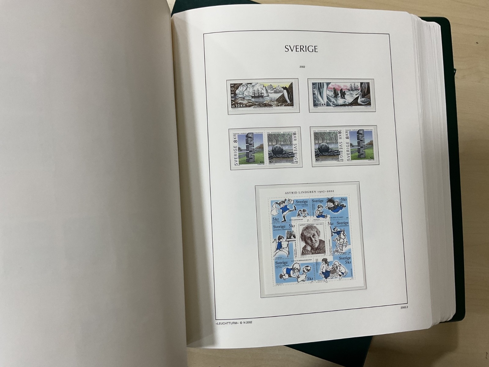 Sweden stamps. 2002 - 2008. MNH. Kabe album. G/206*