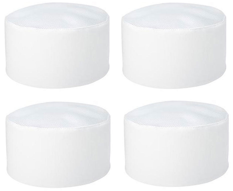 Breathable Mesh Chef Caps Beanie Top Hat Kitchen Cooking 12-Pack