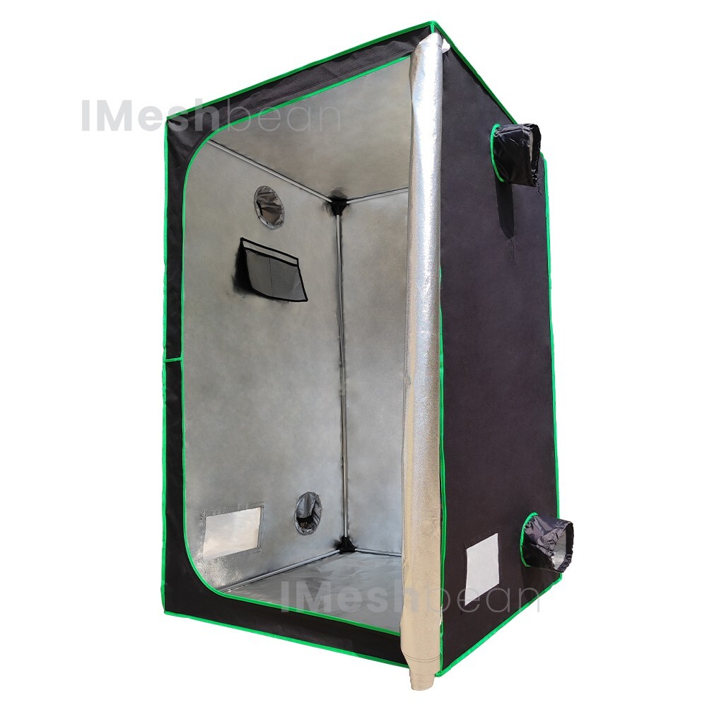 48"x48"x80" Complete Grow Tent Kit w/LED Full Spectrum Grow Light+Air Filter Kit