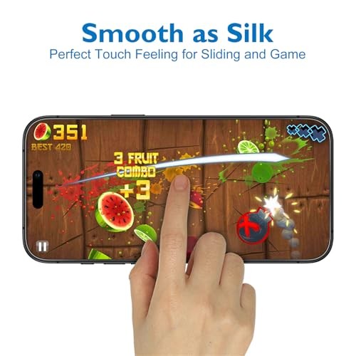 Matte Glass Screen Protector for iPhone 16 Pro Max iPhone 16 Pro Max-6.9 Inch