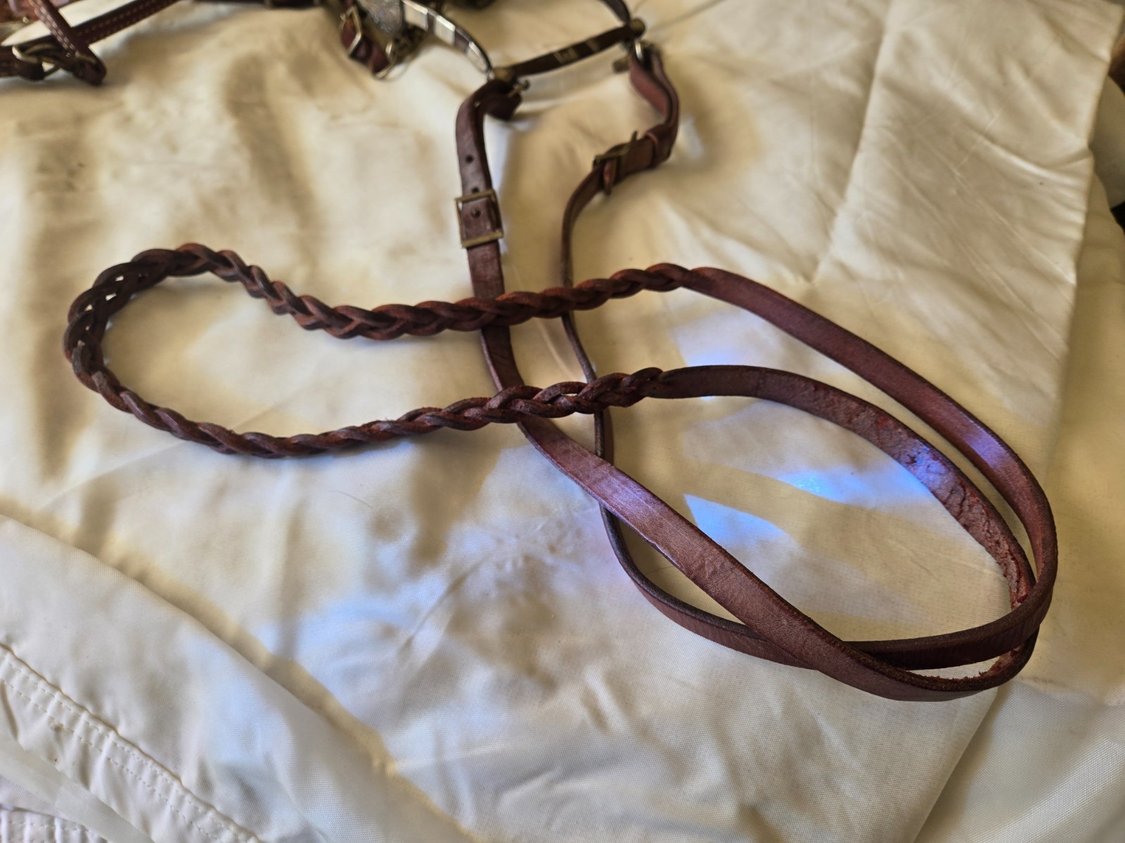 RARE Antique Handmade Working Horse Bit SILVER INLAYS/SILVER COINS