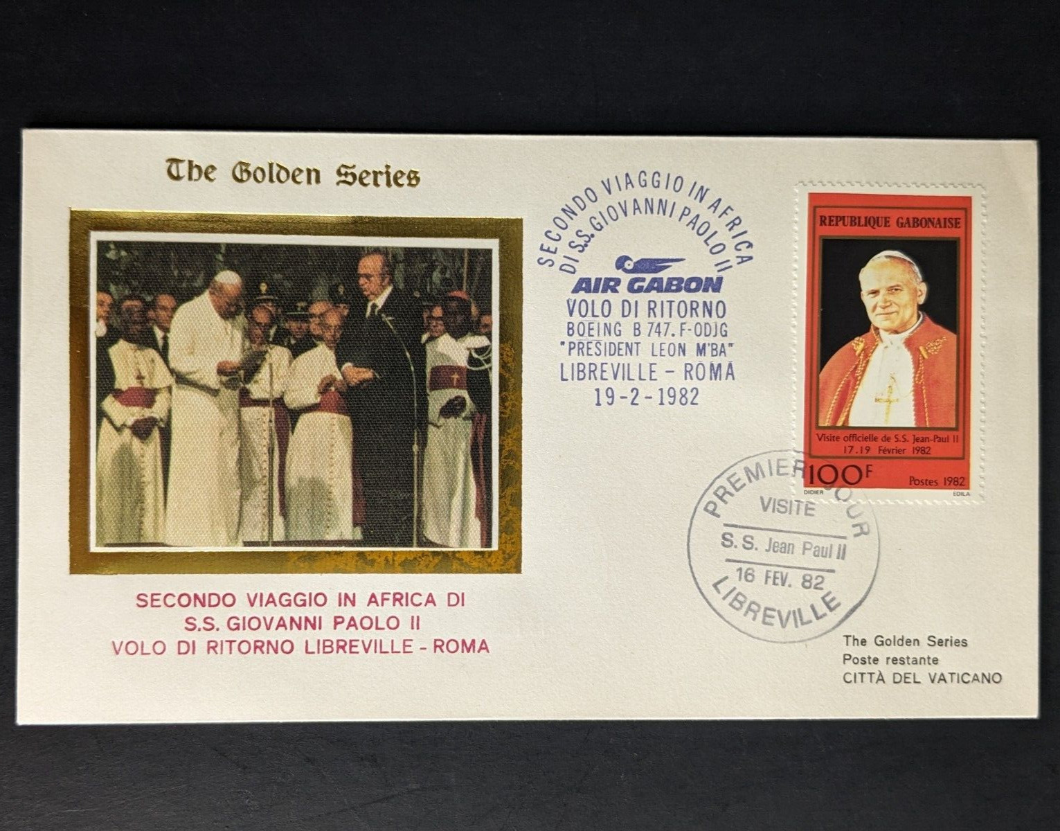 Pope John Paul II, The Golden Series Trip to Africa Nigeria Benin 11 Covers Plus