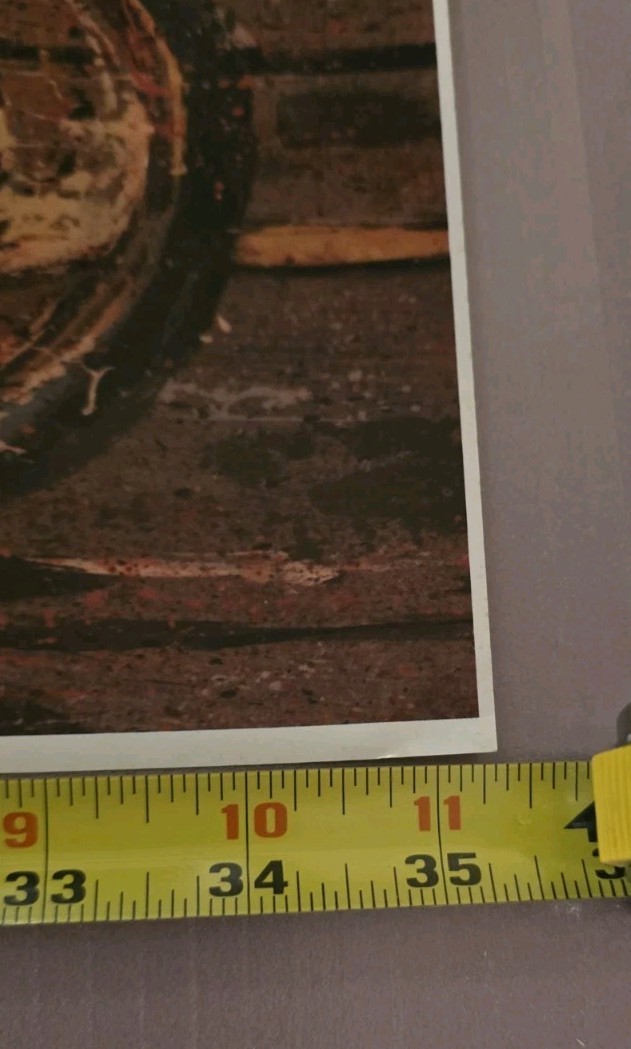 Vintage 1998 John Myers The Champion Rests NHRA Pro Stock Motorcycle Poster