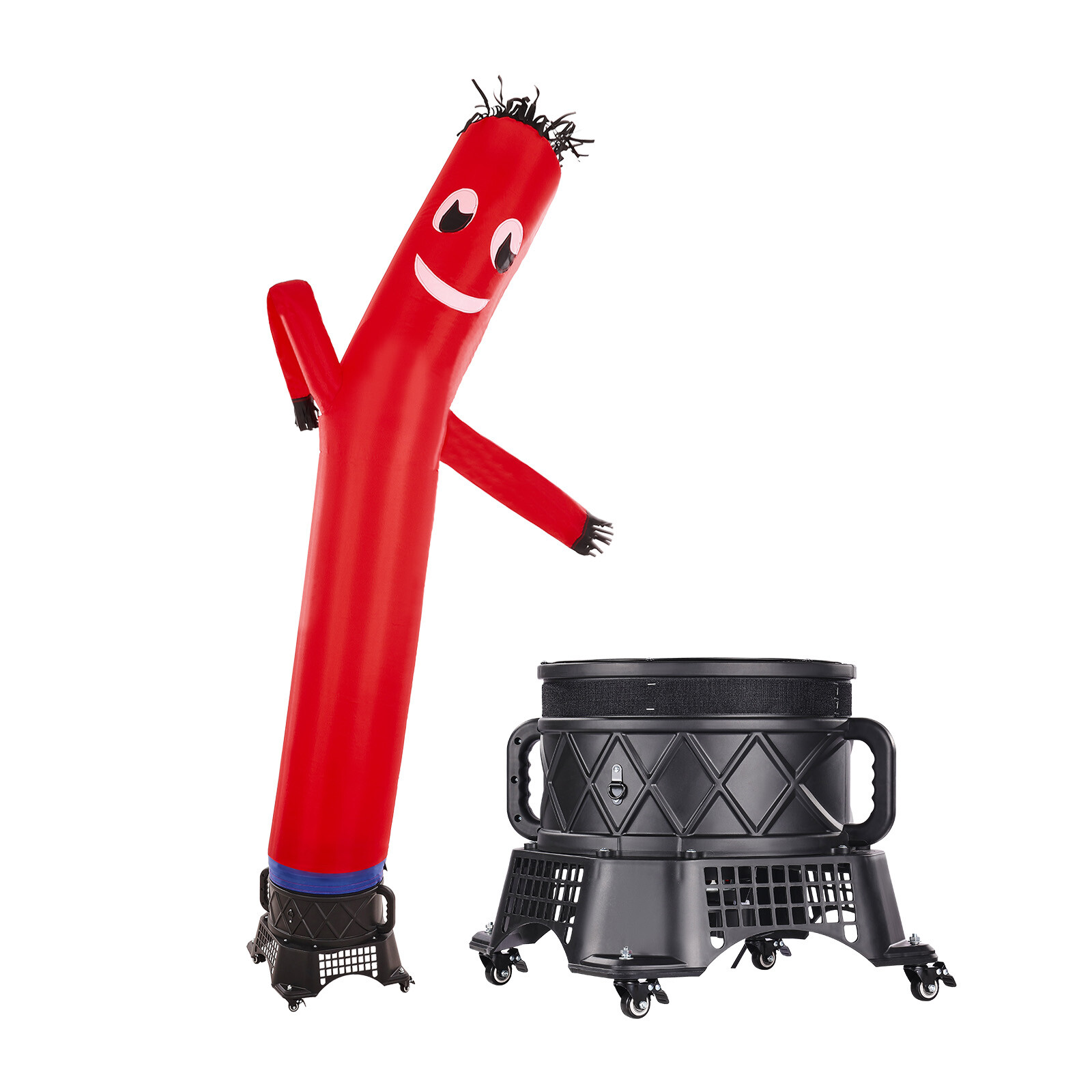 20 ft Air Dancers Wacky Waving Inflatable Tube Man with 1 HP Blower Fan