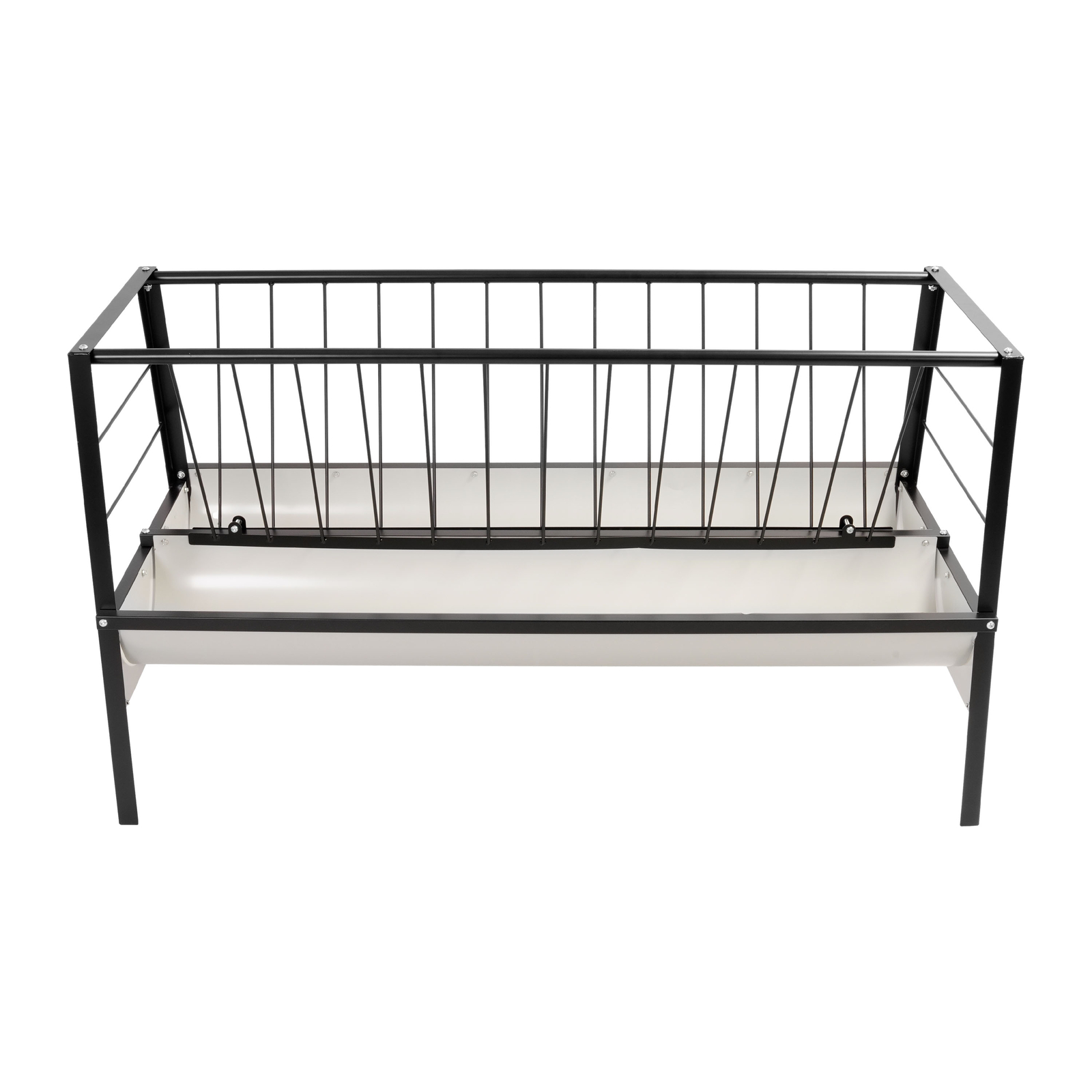 Heavy Duty Deeper Pasture Hay Feeder For Goats Sheep Miniature Horses 59" * 26"