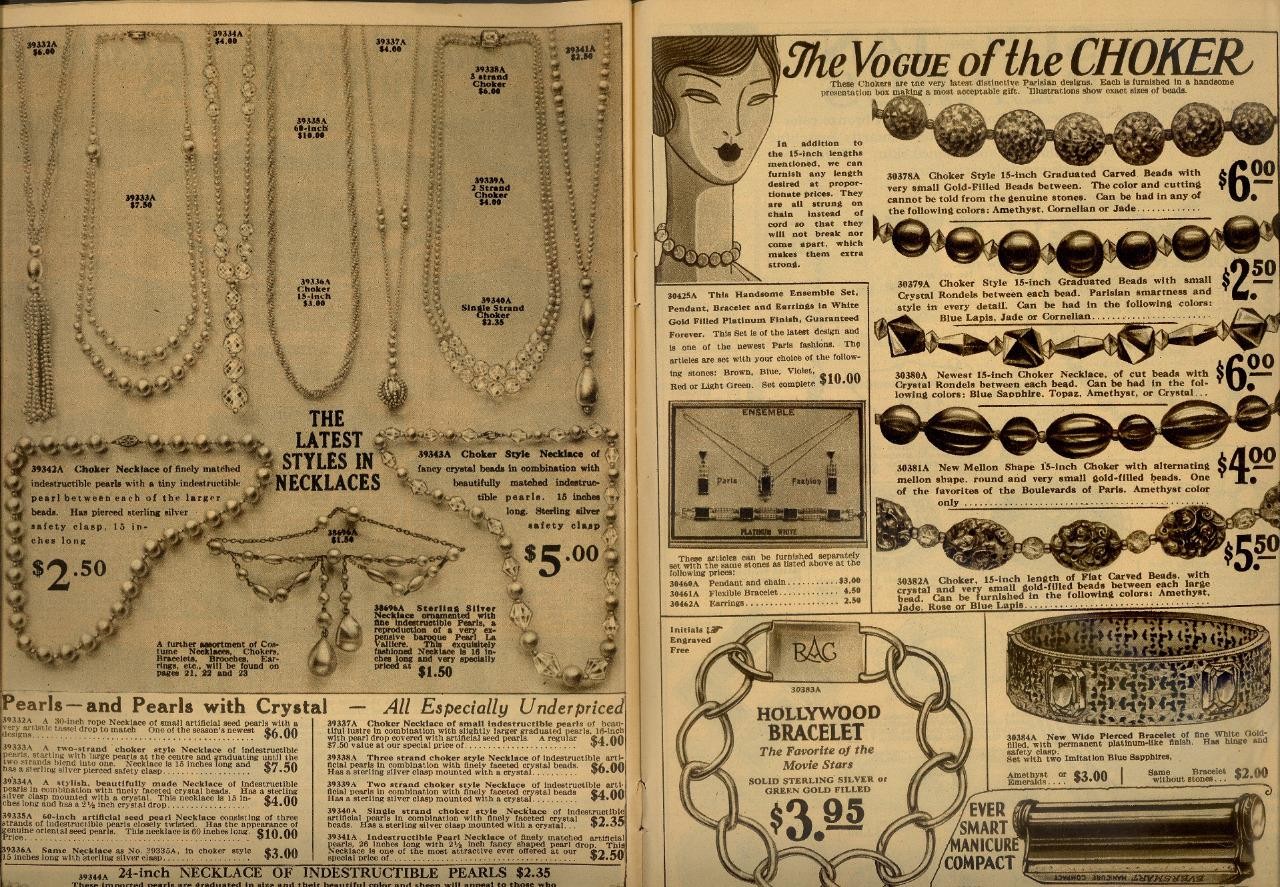 1920s Antique Catalog/Order Form "JEWELRY WATCHES SIVER PURSES CLOCKS" VG Boston