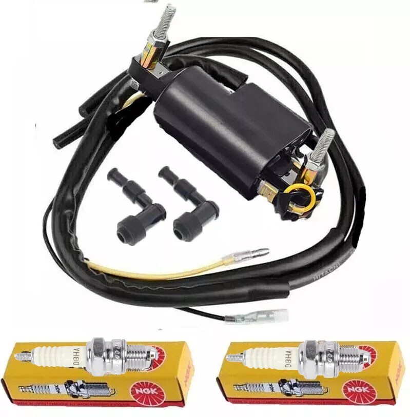 Ignition Coil + Spark Plug For Honda Dream Touring 250 305 CA72 CA77-12v