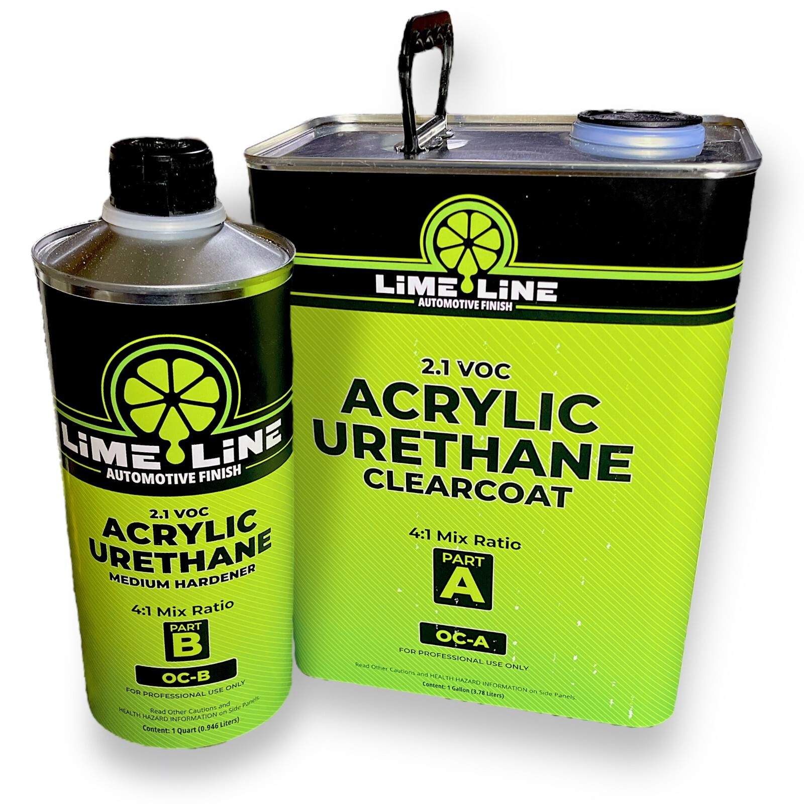 LiME LiNE Overall 2k Clearcoat 1.25 Gallon Kit