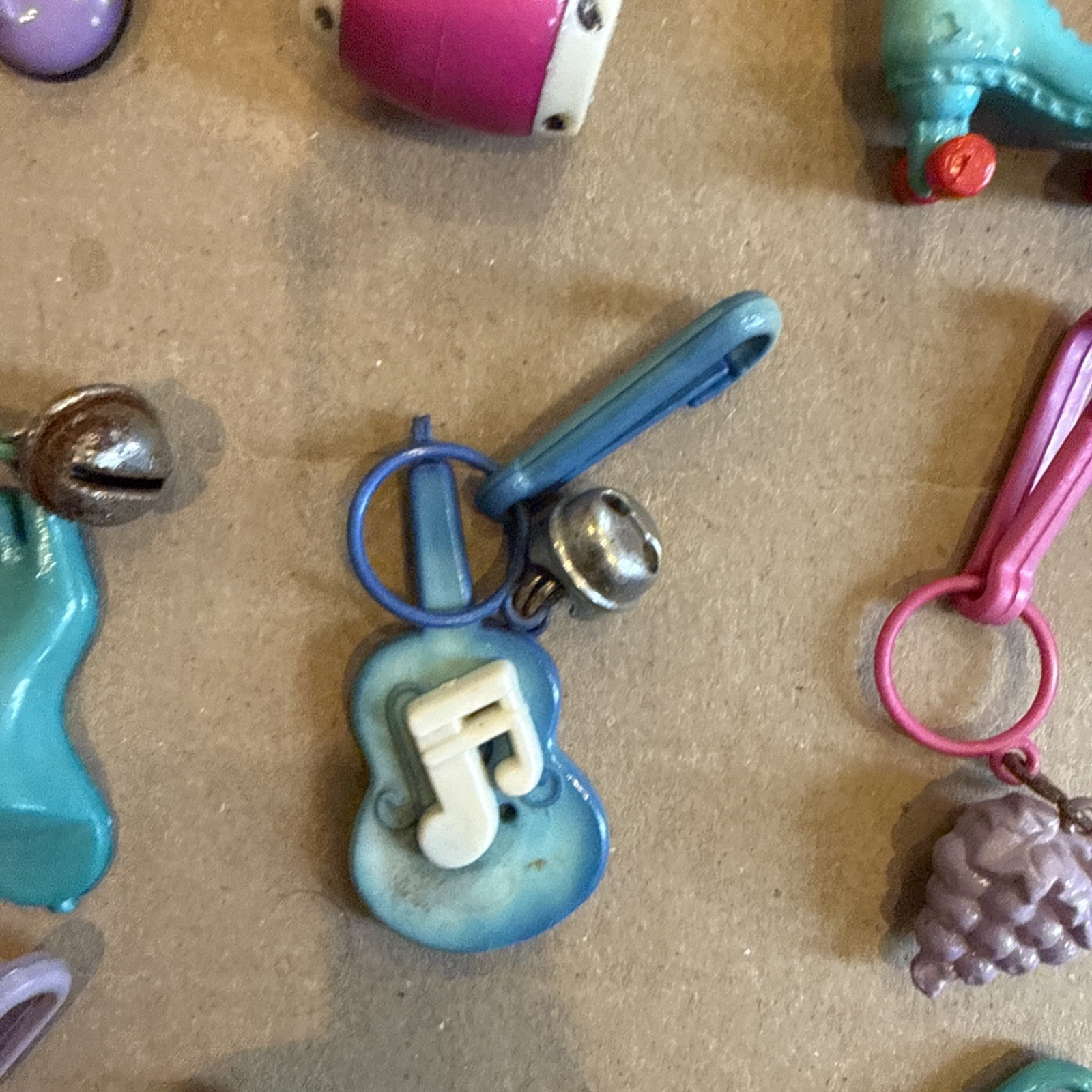 Huge Lot Of 82 Bell Charms Necklaces Rare 80s READ