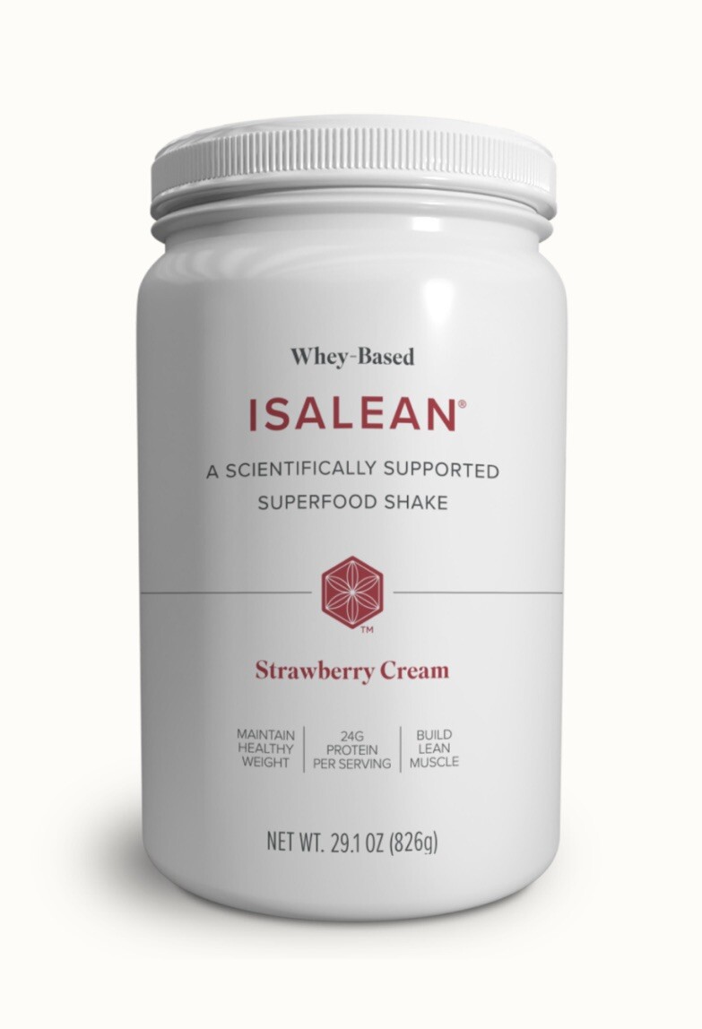 Isagenix IsaLean Strawberry Shake 29.1 oz EXP 01/2024 Free Priority Shipping