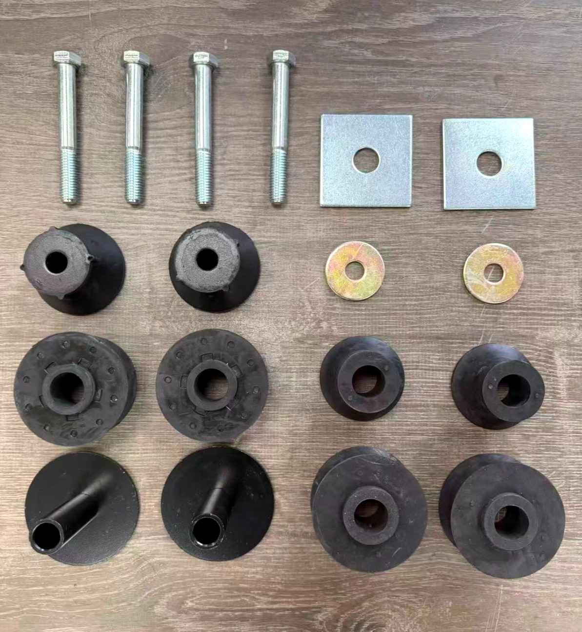 18 PCS 1973-80 Chevrolet GMC 1/2 ton 2WD Pickup Cab Mount Kit Front Rear Bushing