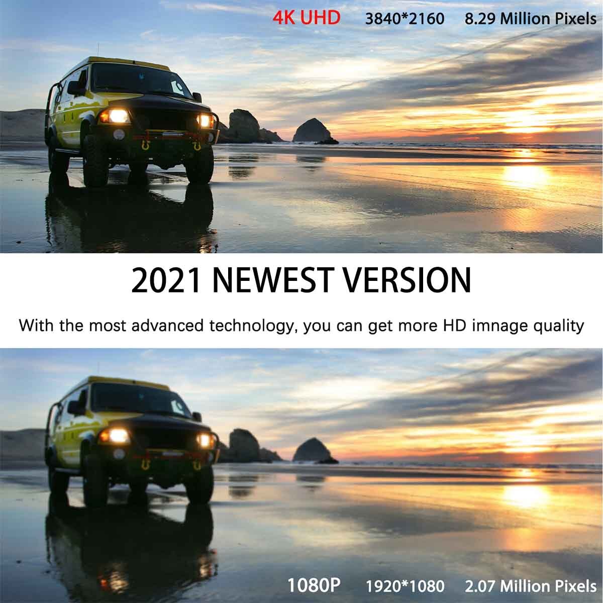 5600 Miles Digital TV Antenna 1080P 4K Waterproof HDTV Amplified Outdoor Indoor