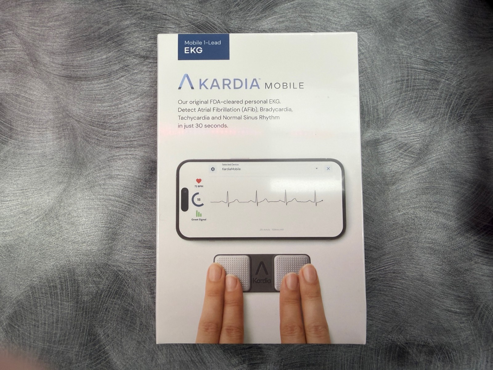 AliveCor AC-009-UA-DI KardiaMobile Wireless Personal EKG Monitor