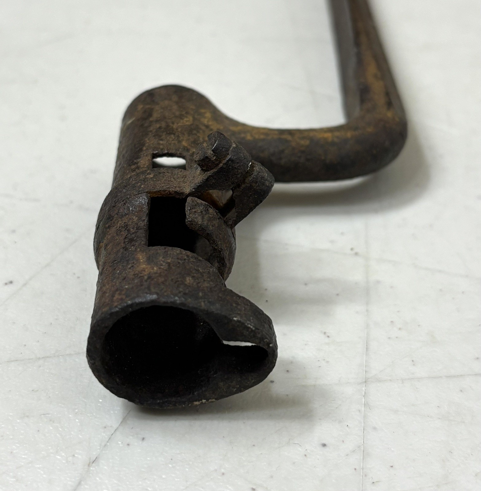 Antique Civil War US Socket Type Bayonet 18" Blade- Good condition