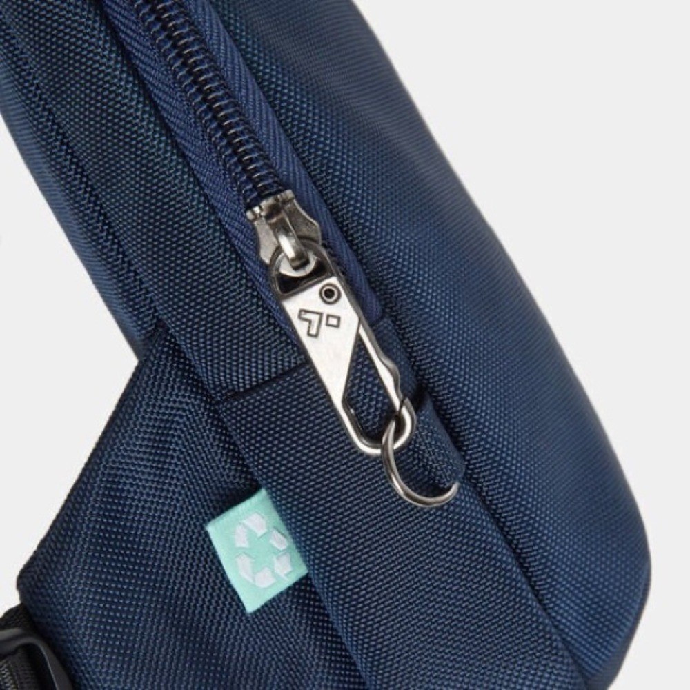 Travelon Anti-Theft Greenlander Compact Sling Bag, Galaxy Blue