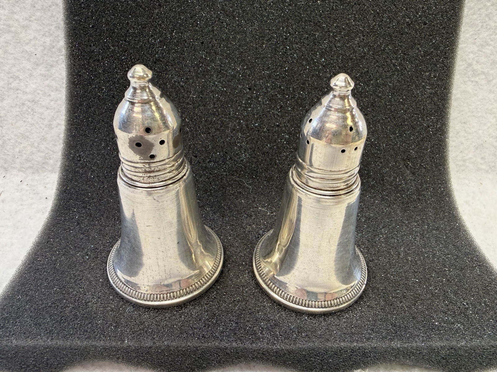 Sterling Silver Weighted Salt & Pepper Shakers