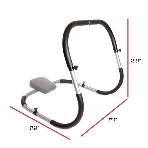 AB Trainer Abdominal Machine Exercise Crunch Roller Workout Exerciser, Home Gym