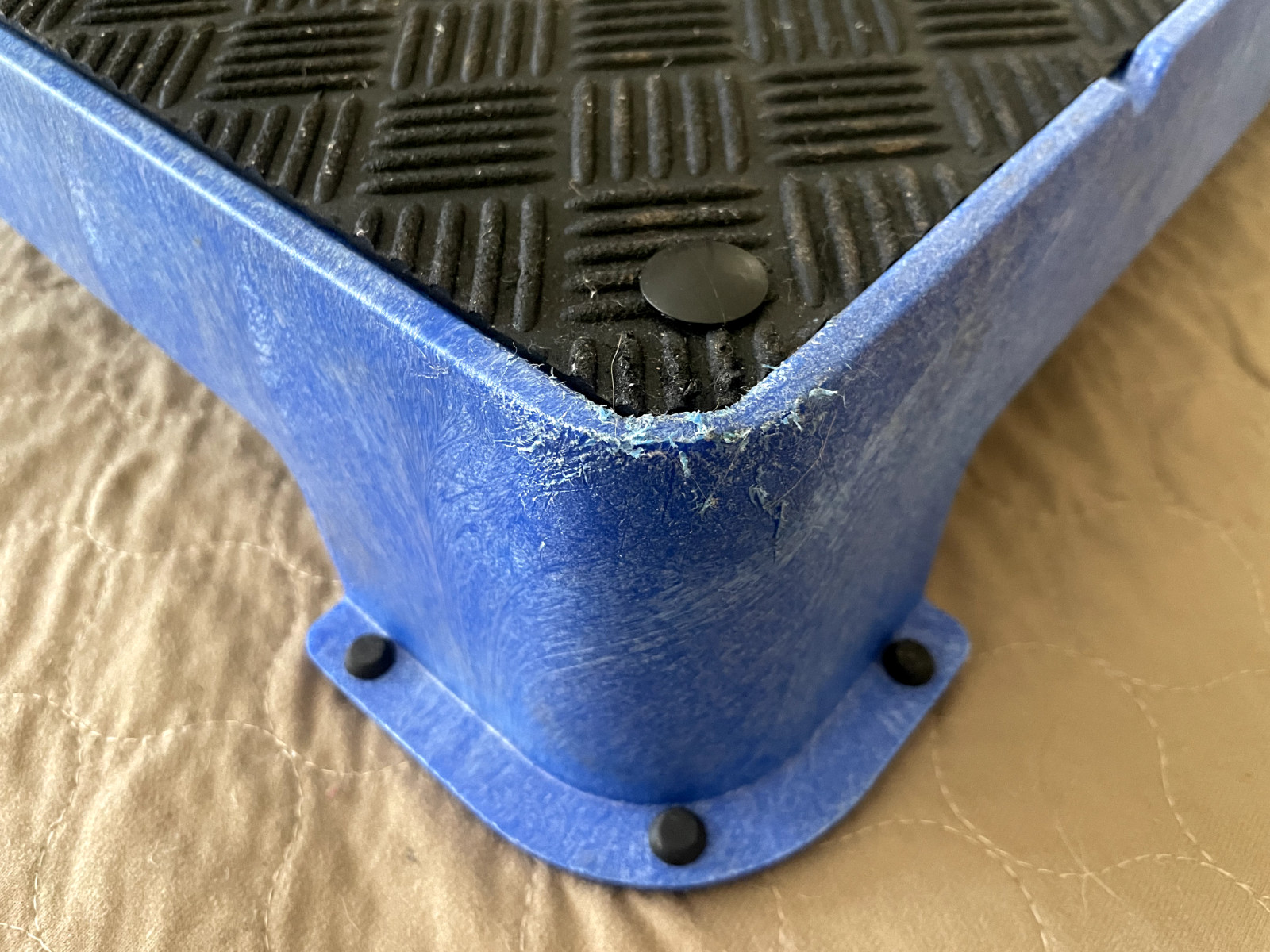 Cato Board Dog Training Platform Blue Rubber Surface | Place Board Obedience Agi