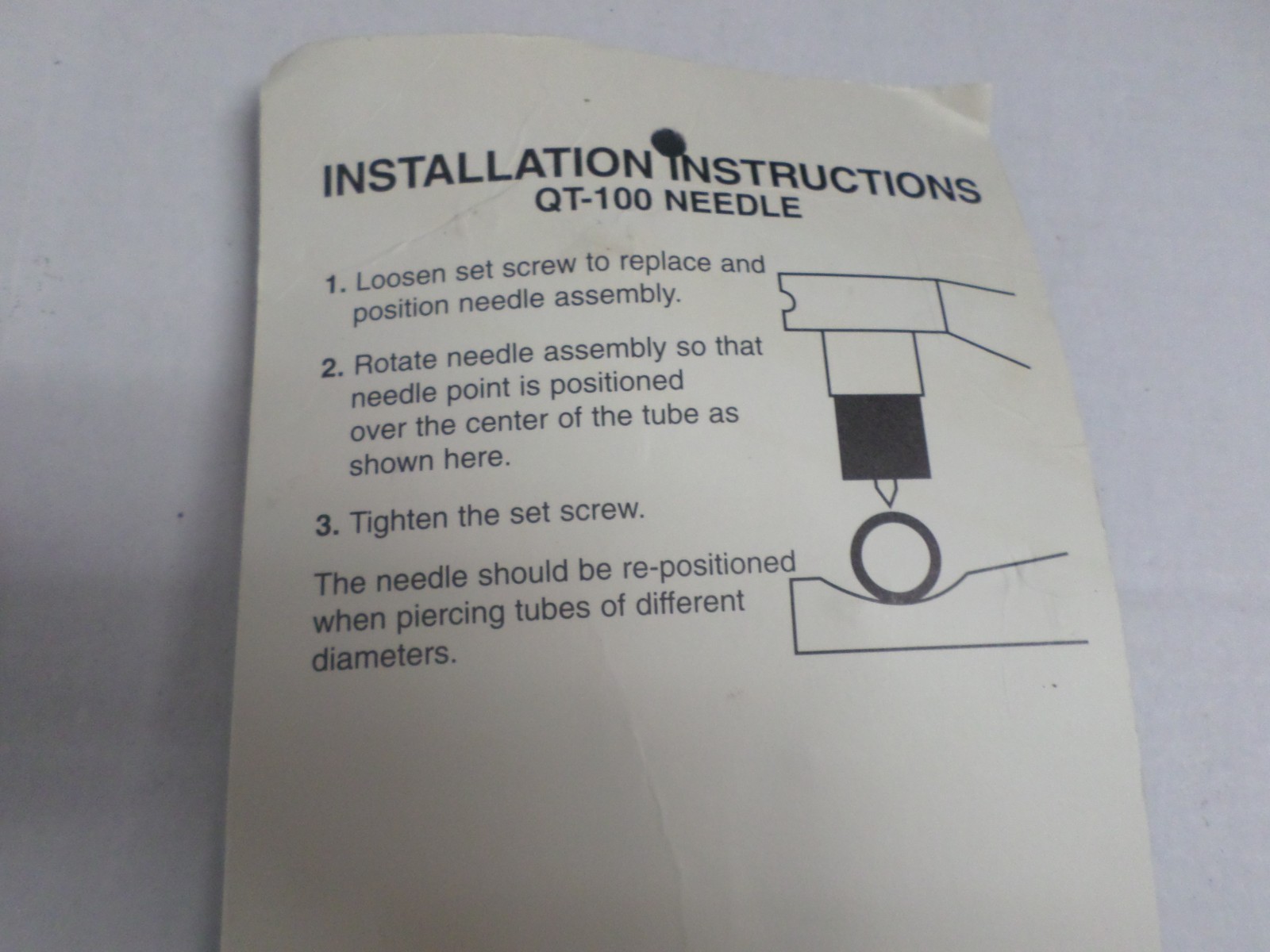 Wagner Insta-tap Refrigerant Recovery Tool Model QT-100