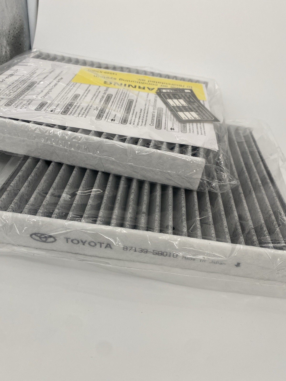 Lexus Genuine OEM Charcoal Carbon Cabin Air Filter 87139-58010