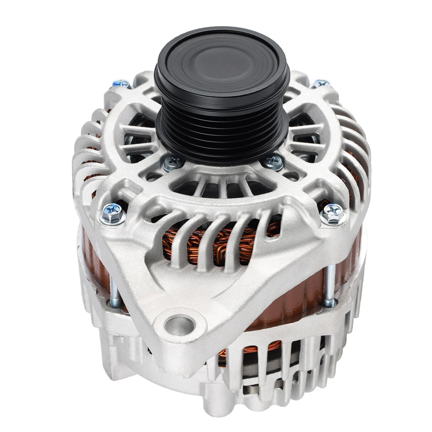 Alternator for 2009 - 2020 Dodge Journey 2.4L 160A 12V CW 6 Groove Clutch Pulley