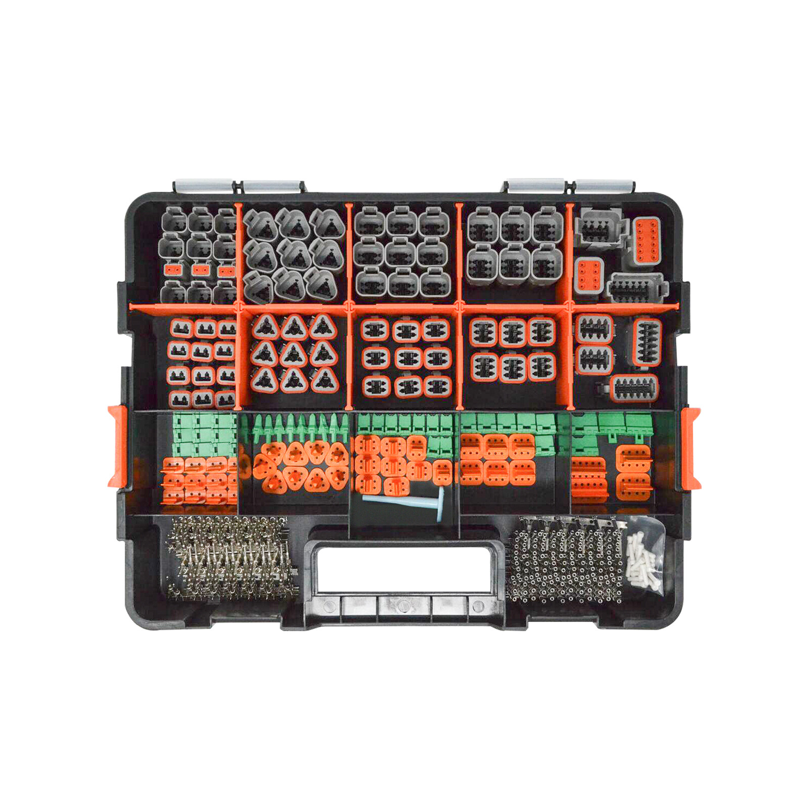 1750PCS Genuine Deutsch Connector Kit Stamped Contacts For 14,16,18,20 GA.WIRE