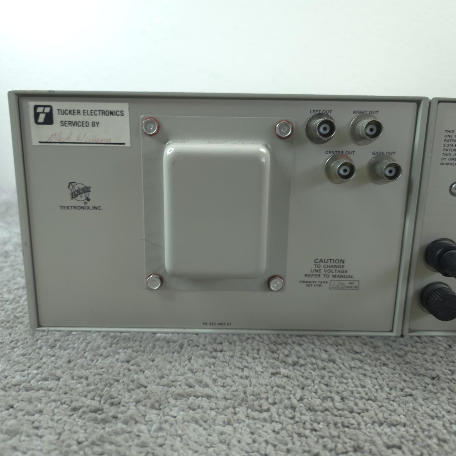 Tektronix 5111 Dual Beam Analog Storage Oscilloscope Biomedical 5A22N Diff AMPL