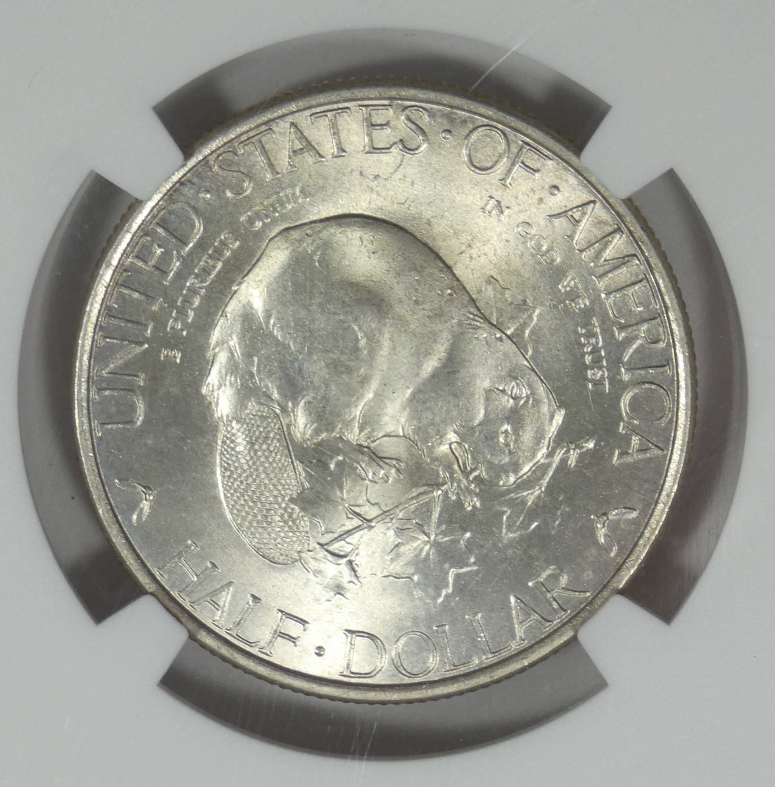 1936 Albany, NY Charter Silver Commemorative Half Dollar CERTIFIFED NGC MS 65