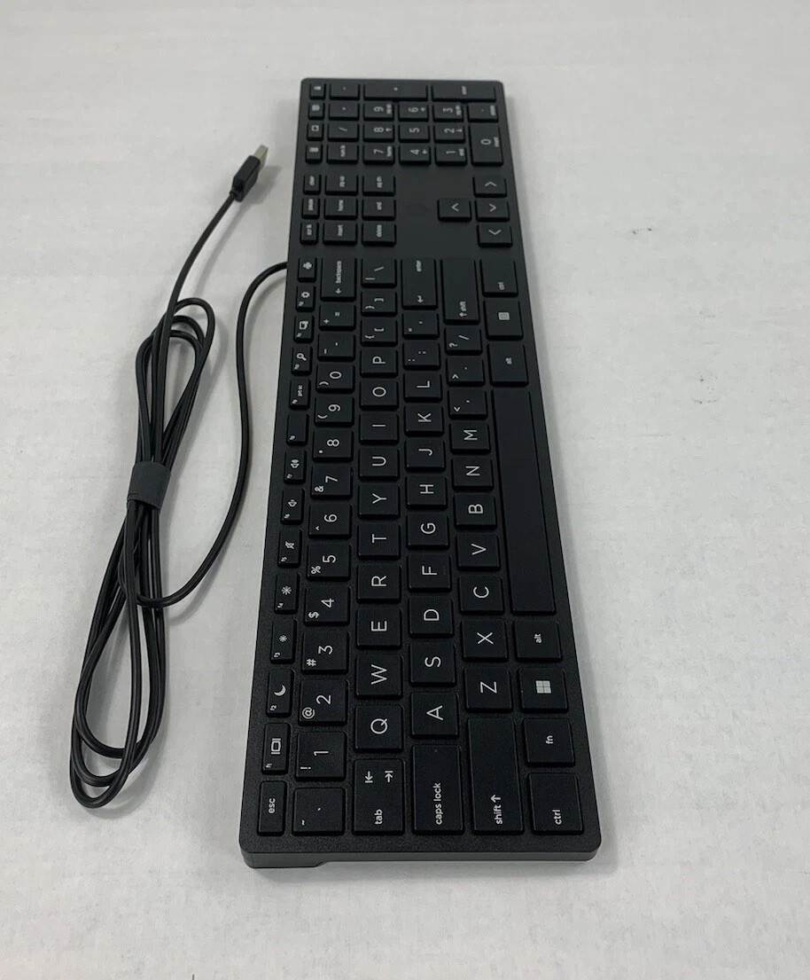 NEW SEALED ! HP L96909-001 Halley Wired USB Slim Keyboard (Lot of 10)
