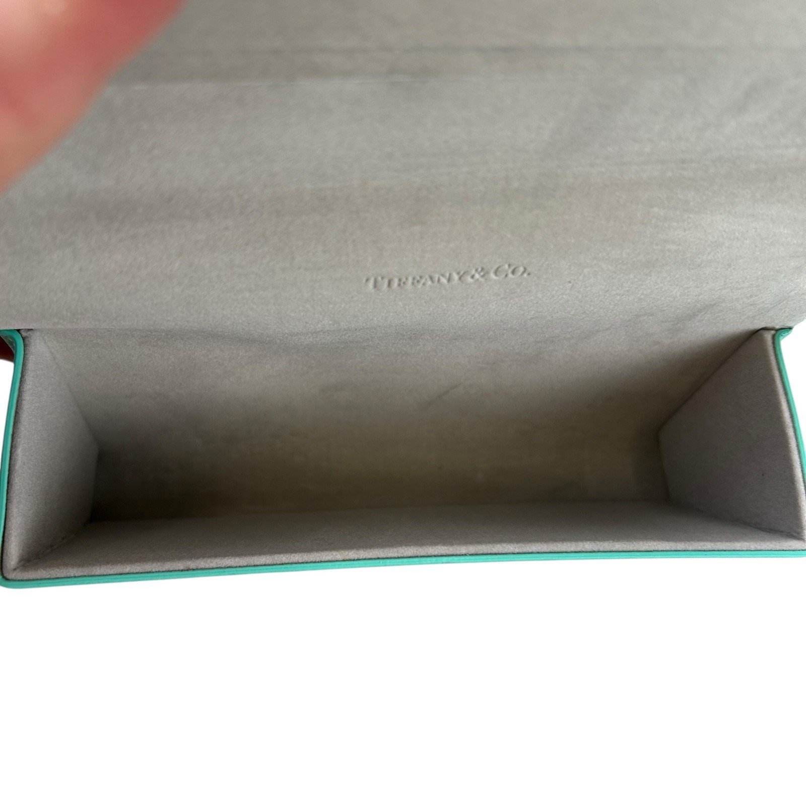 New Tiffany & Co. Eyeglasses/Sunglasses Case w/Box, Case, Cloth & Certificate