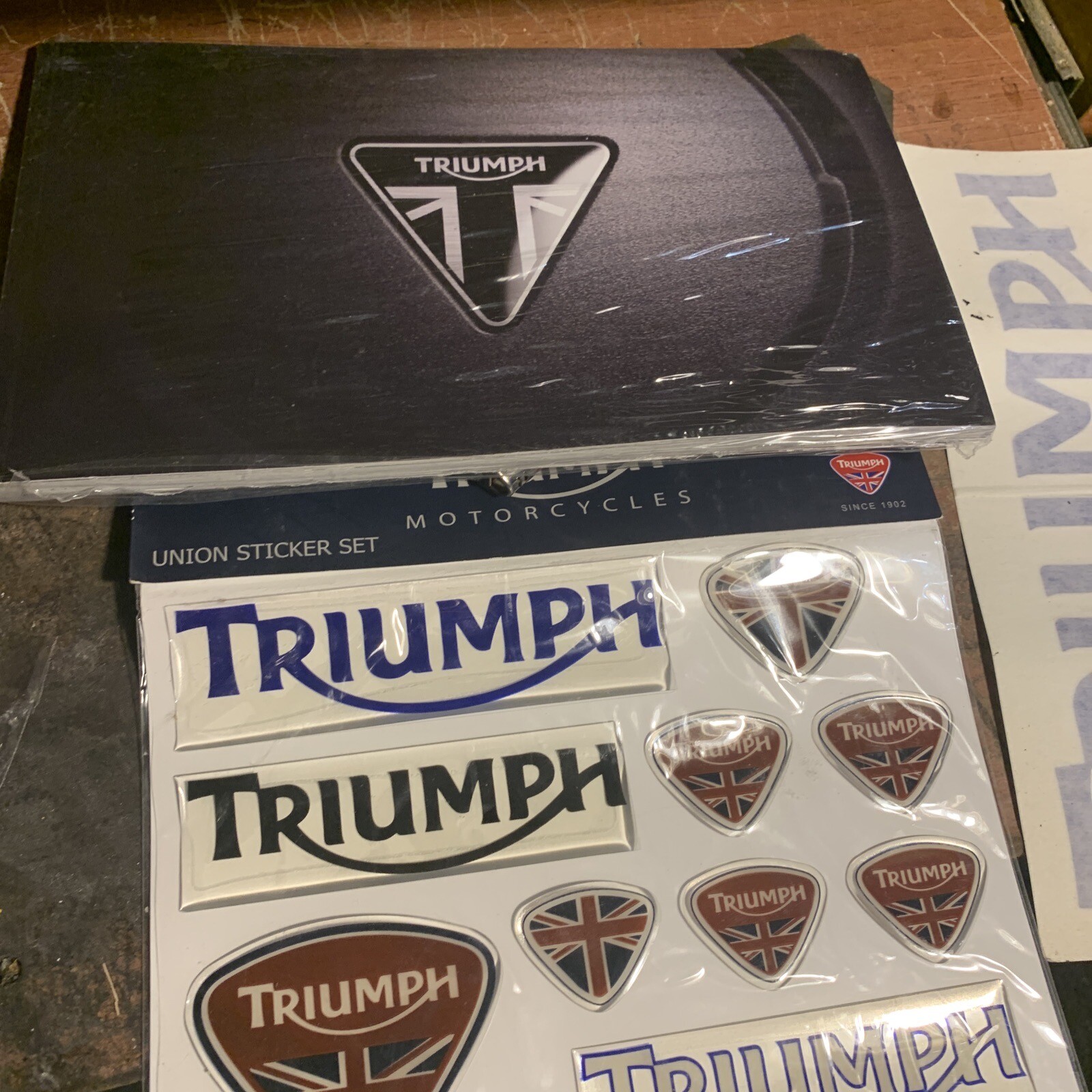 Triumph motorcycles 110 YEAR ANNIVERSARY OWNERS ACCESSORY KIT