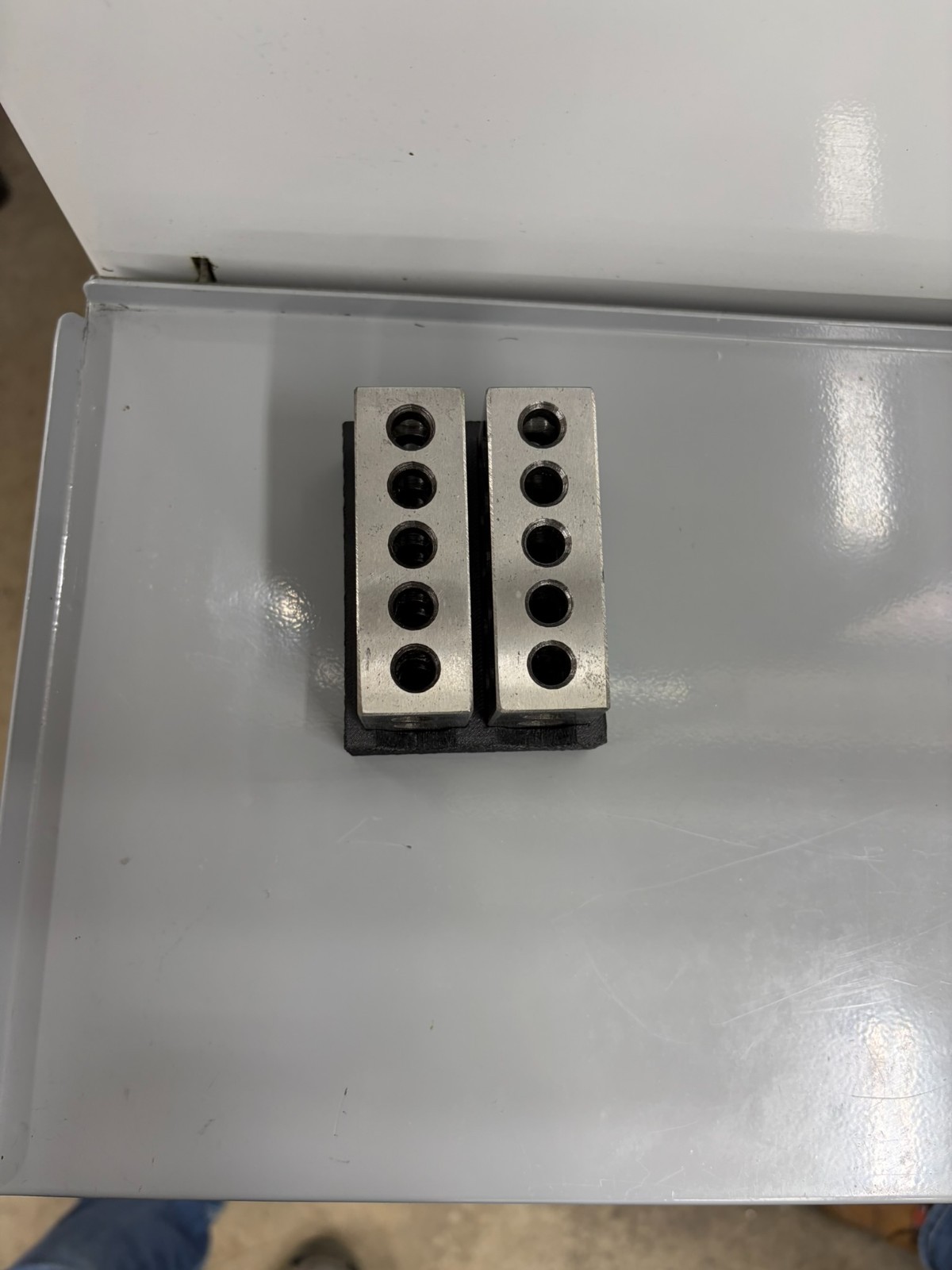 1-2-3 Block Organizer Holder – 2 or 4 Block Tray – Machinist Toolbox Storage