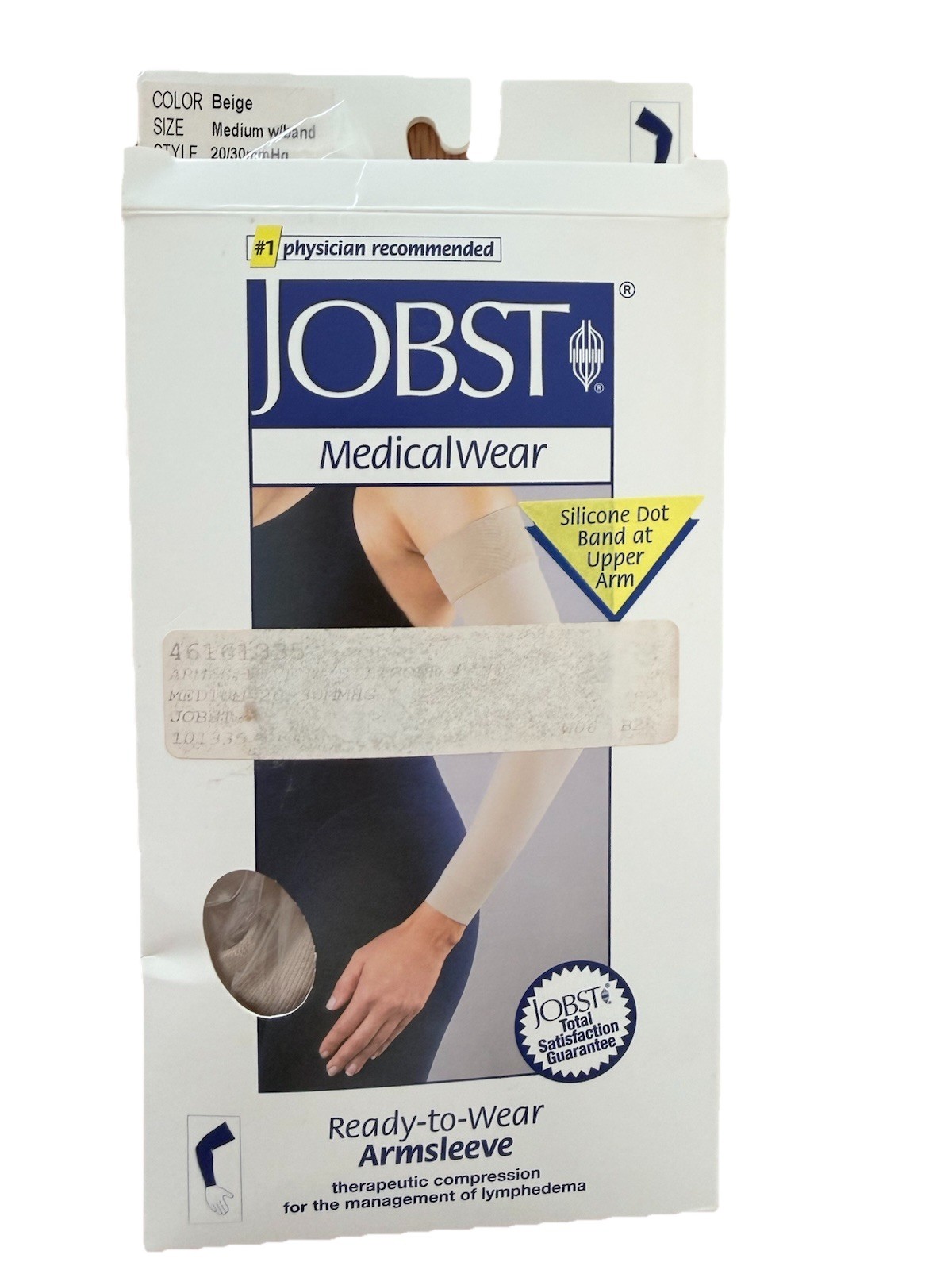 Jobst Lymphedema Arm sleeve Size Medium Compression Arm Sleeve