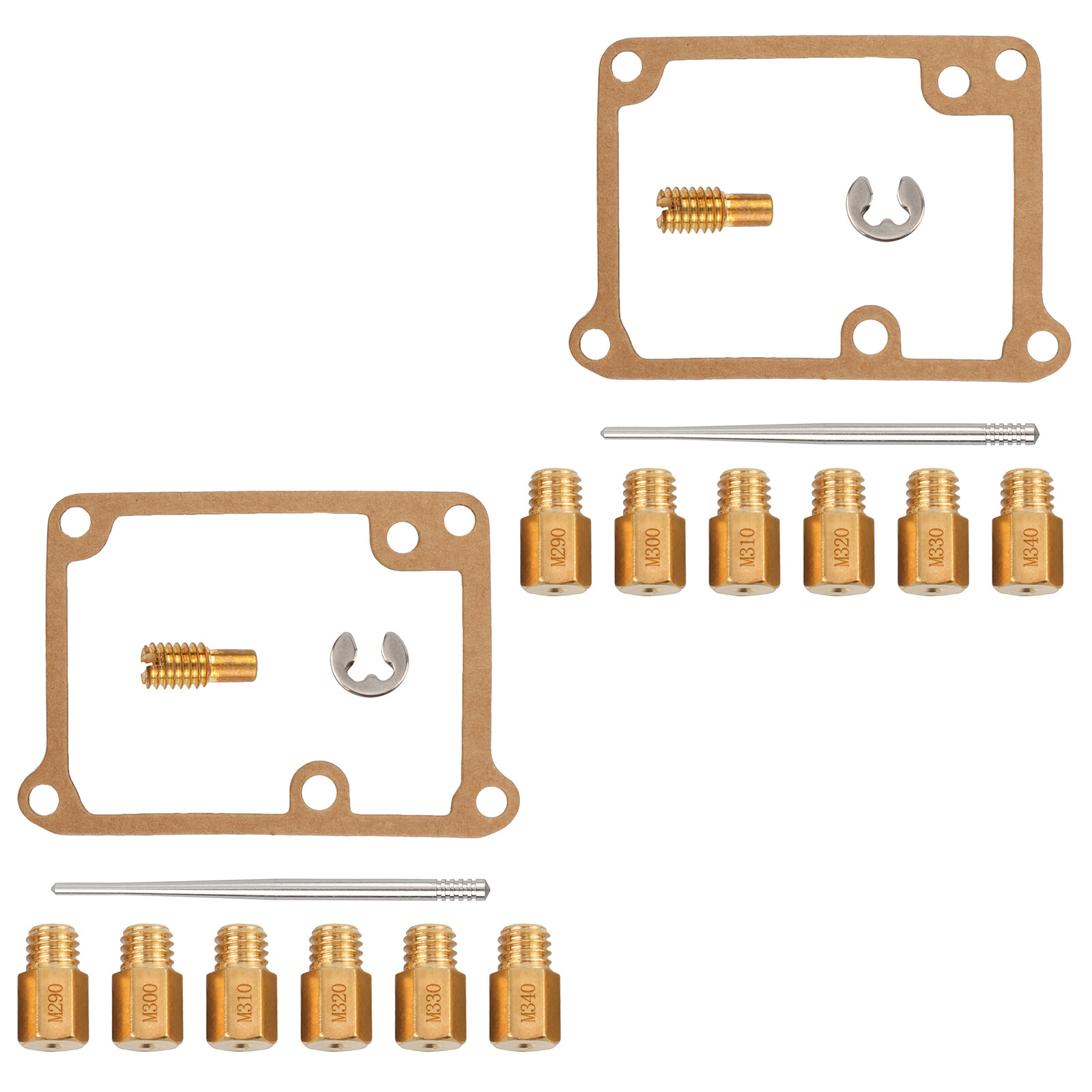For Vito's Yamaha Banshee FULL JET KIT - 12 main jets + 2 pilot + 2 needles