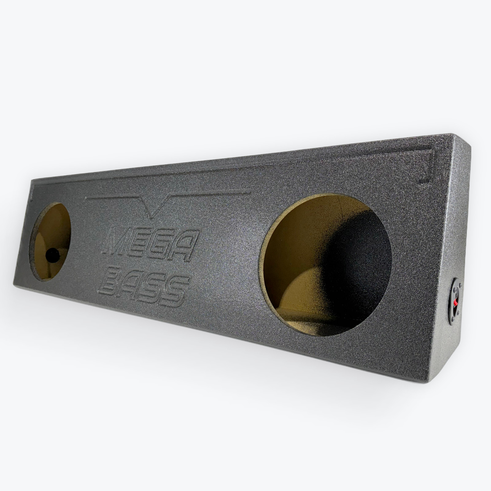 Universal Single Cab Truck Subwoofer Enclosure Box Dual 12 Ported Ford Chevy GMC