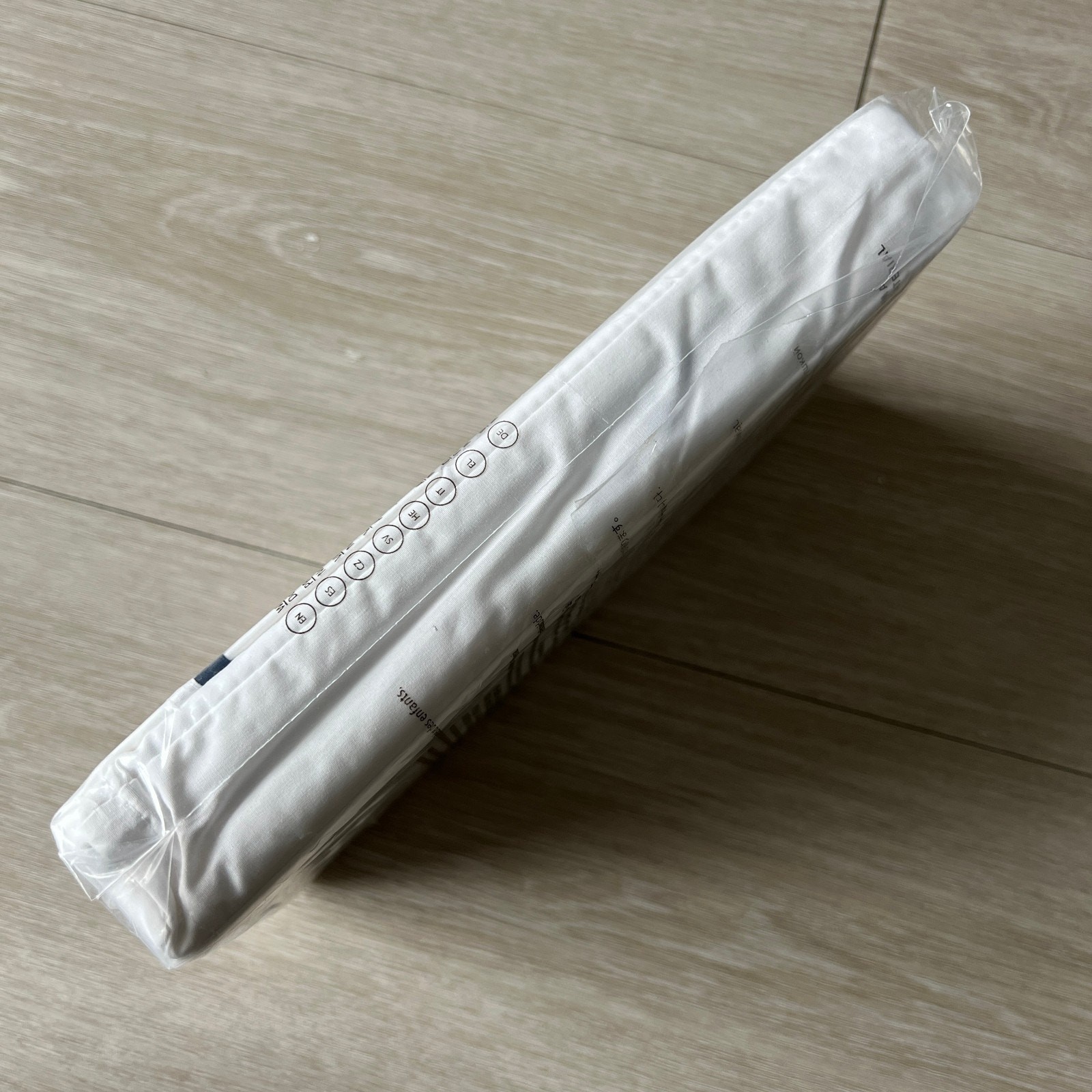 Ralph Lauren Palmer Percale Two King Pillowcases White Polo Navy Organic Cotton