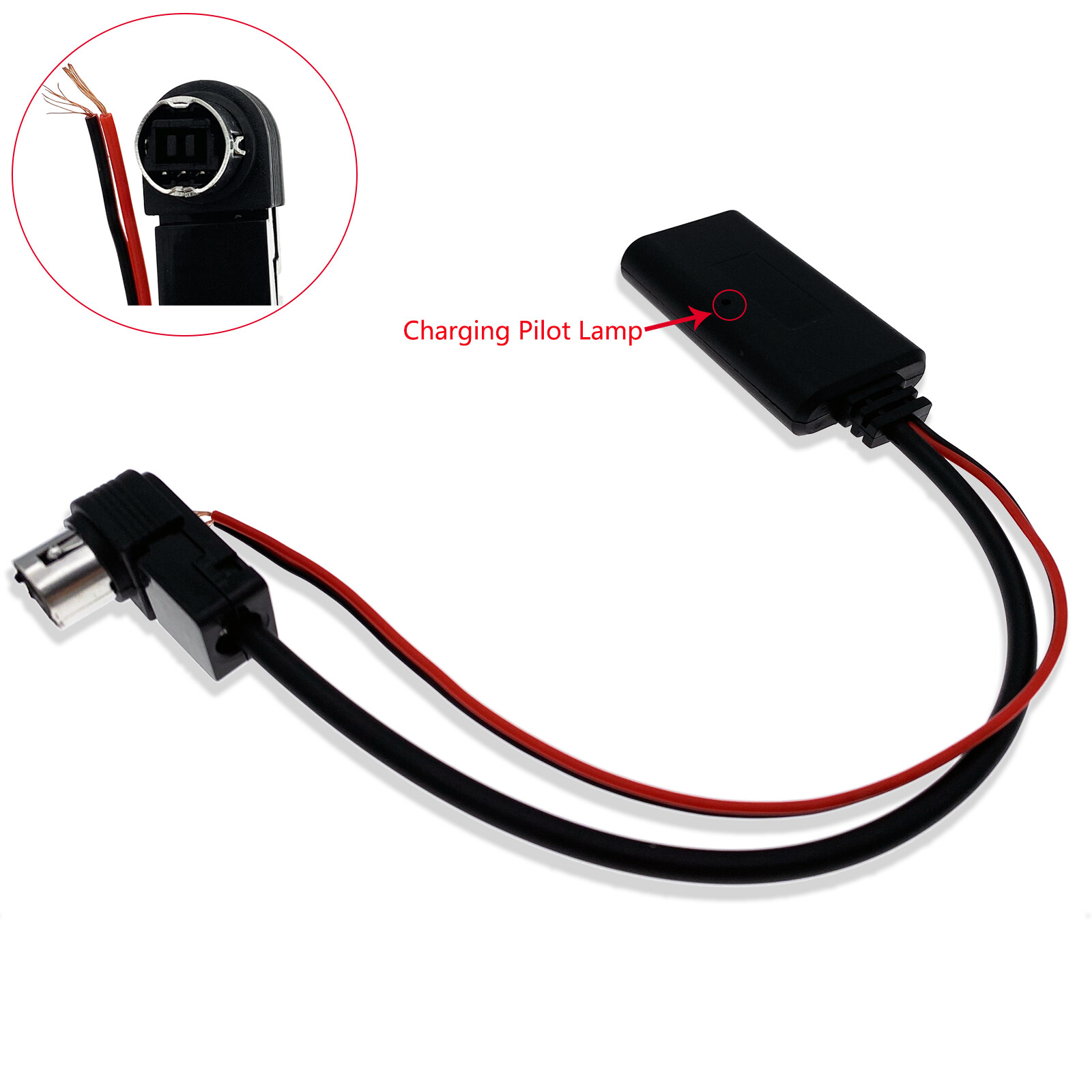 For Alpine KCA-121B AI-NET CDA-9857 CDA-117 Bluetooth Aux Adapter Cable