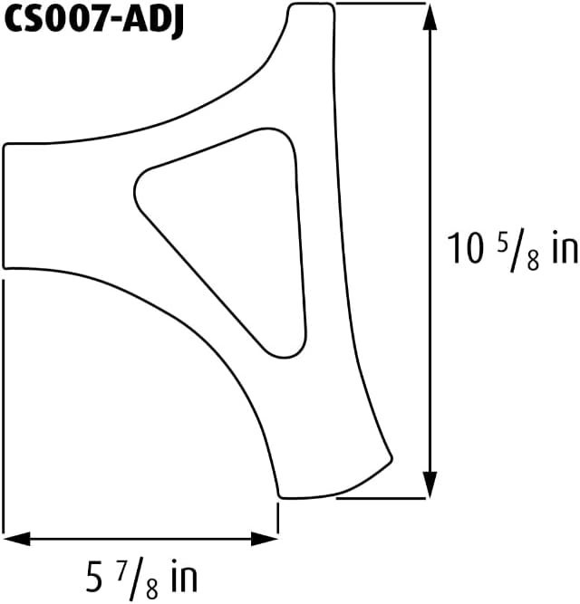 Sunset Style Ruby Chin Strap, Neoprene, Fully Adjustable, CS007-ADJ, 1 CT