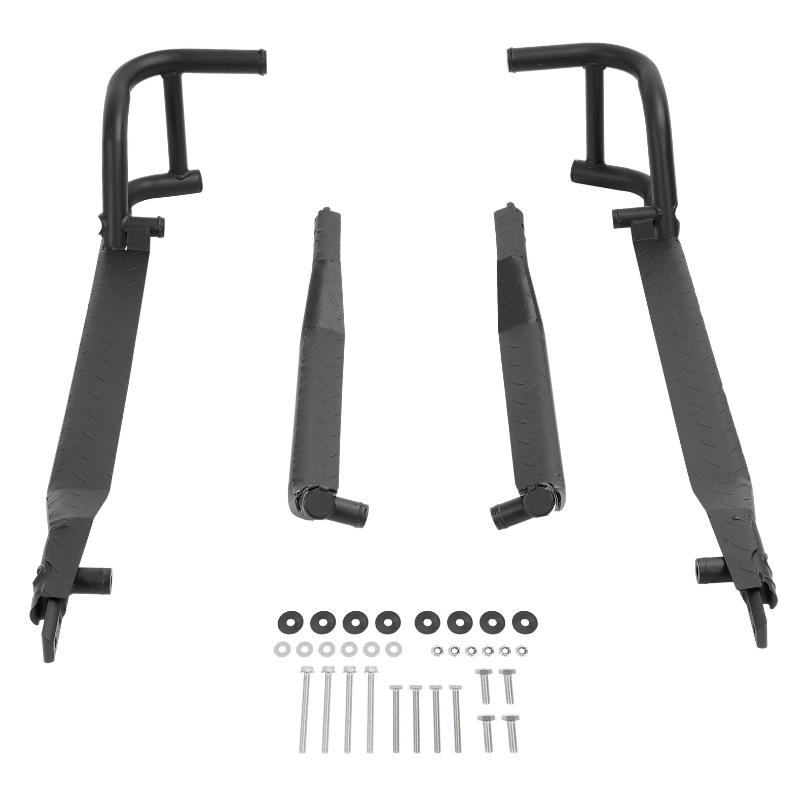 For Polaris Ranger Crew XP 1000 2019-25 24 UTV Rock Sliders Nerf Bars Side Steps